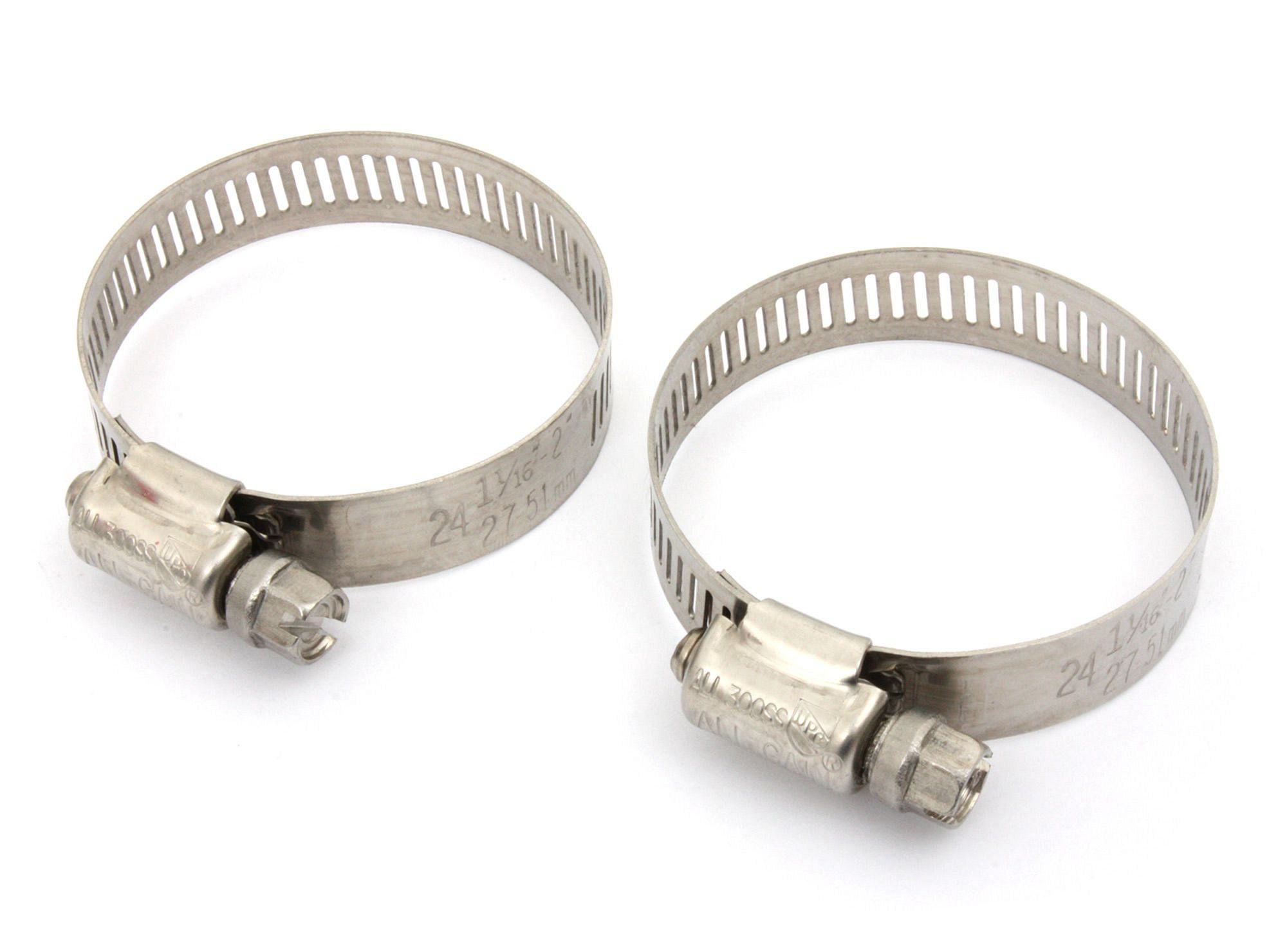 Abrazadera 24 (27-51 mm) inoxidable 2 unidades Gevemac