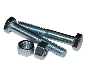 Perno hexagonal grado 2 nc 5/16x2 z c/tca b4 Imporper