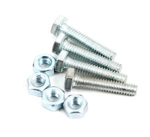 Perno hexagonal G2 nc 1/4x1.1/4 z con tuerca b4 Imporper