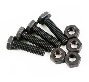 Perno hexagonal G2 nc 1/4x1 con tuerca b4 Imporper