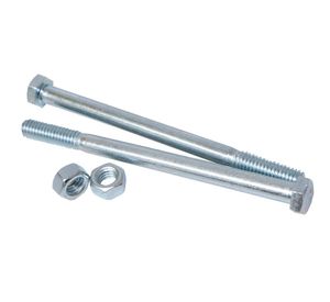 Perno hexagonal G2 5/16x5 zincado con tuerca bolsa 4 unidades Imporper