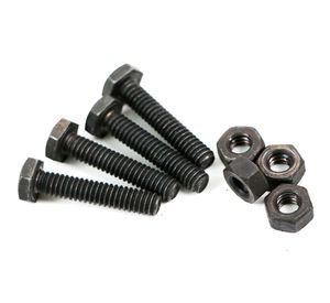 Perno hexagonal G2 nc 1/4x11/4 con tuerca b4 Imporper