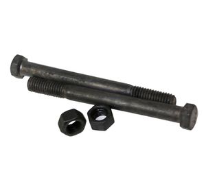 Perno hexagonal G2 3/8x4 con tuerca bolsa 2 unidades Imporper