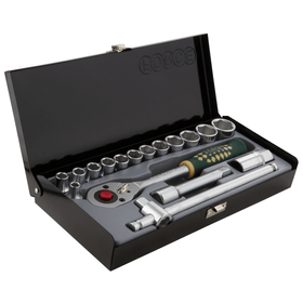 Juego de dados 1/2'' 17 piezas Force