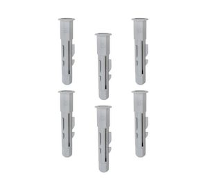 Tarugo nylon universal 10mm 6 unidades Mamut