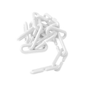 Cadena plástica blanco 1 mt Esco plastica.