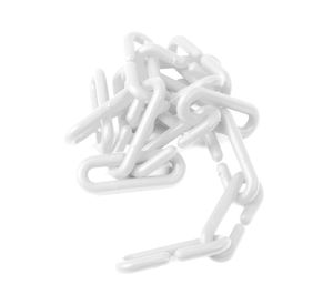 Cadena plástica blanco 1 mt Esco plastica.