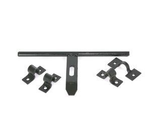 Cerrojo portón 10 negro Idaf