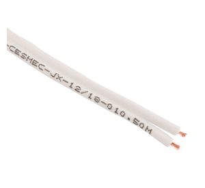 Rollo cable spt 2x20 awg blanco 25 mt. Electromex