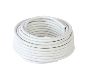 Rollo cable rg-59 10 mt blanco Electromex