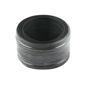 Cable 2x20AWG 25 m negro Electromex