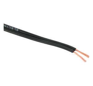Cable 2x20AWG 25 m negro Electromex