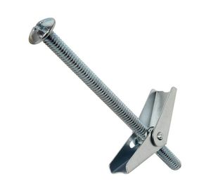 Anclaje mariposa 1/8x4 gris 2 unidades Imporper