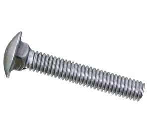 Perno coche 3/8x1 1/4'' con tuerca Imporper.