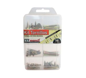 C.plastica 8 div tornillos madera Mamut