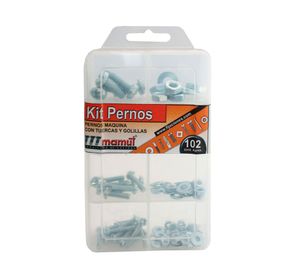 C.plastica 8 div pernos con tuerc y gol Mamut