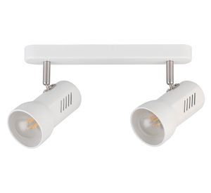 Foco riel 2L E27 1505 blanco Abitare