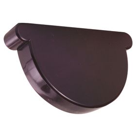 Tapa canaleta PVC marrón Vinilit