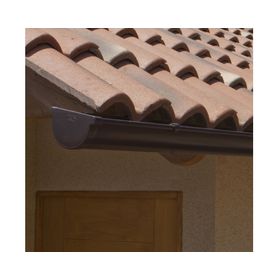 Tapa canaleta PVC marrón Vinilit