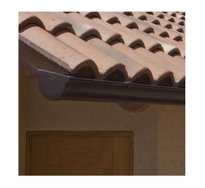 Tapa canaleta PVC marrón Vinilit