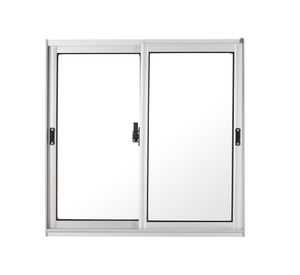 Ventana Aluminio 60x60 cm Corredera Curva Mate