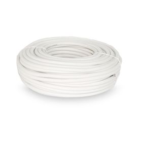 Rollo rg 59 s 32 75 ohms blanco 25 mts Electromex