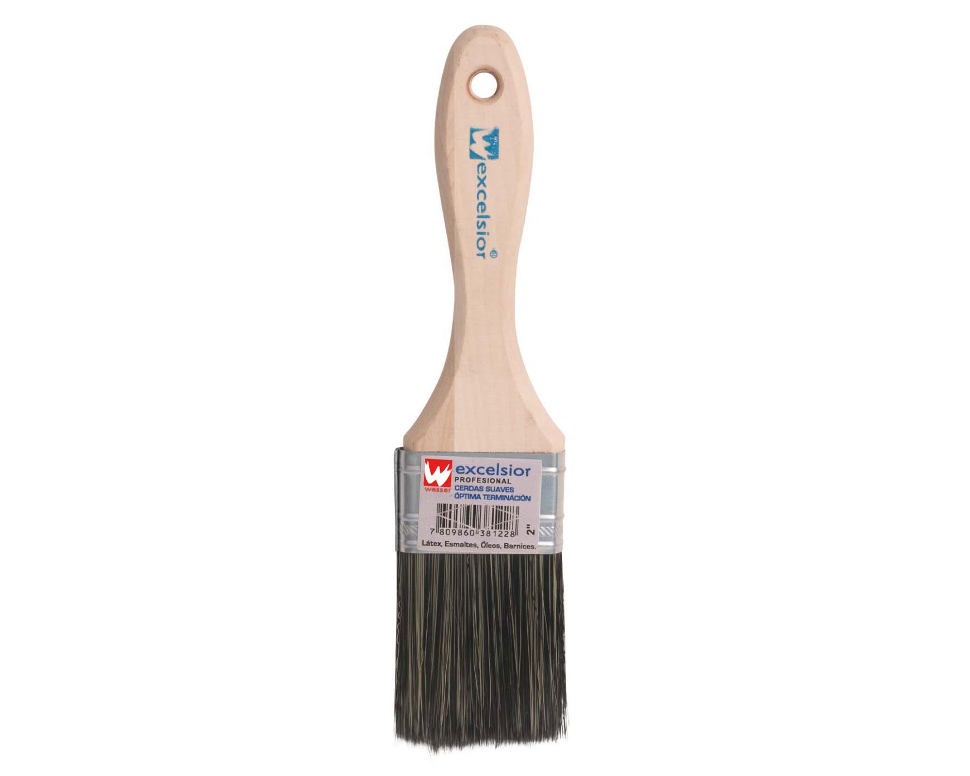 Brocha 2'' Excelsior Wesser