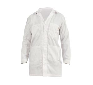 Cotona talla L Poplin blanco Alaska