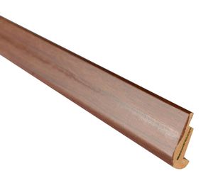 Perfil nariz de grada mdf color nogal oscuro 240 cm Funktion