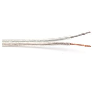 Cable parlante 2x24 AWG 1 m transparente RMX