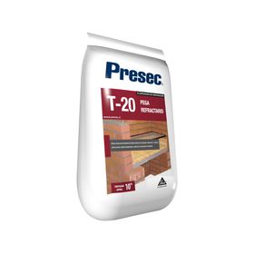 Mortero pega ladrillo refractario 10 kg Drl