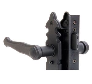 Cerradura embutida manilla acceso negro colonial 1080-935 Scanavini