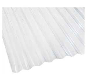 Premium 0.7x812x3000 mm policarbonato transparente ondulado