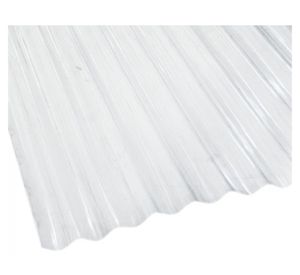 Premium 0.7x812x2500 mm policarbonato transparente ondulado