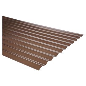 Ondulado 0,5x810x2000 mm policarbonato bronce Femoglas