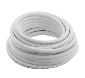 Rollo cordón h 05 vv-f 2 x 1 blanco 10 mts Electromex