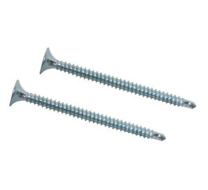 Tornillo Volcanita N°6 x 2’’ punta broca zincado 100 unidades Imporper