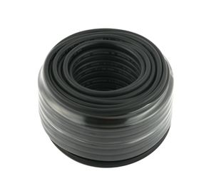 Rollo cordón 2x,075 mm 25 m H05VV-F negro Electromex