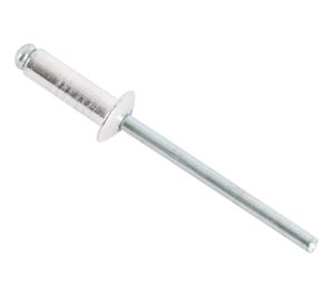 Remache ciego 4 mm x 12 mm aluminio 700 unidades Imporper