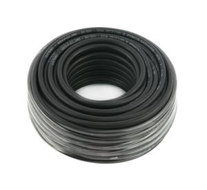 Rollo cordón  h 05 vv-f 2 x 1 mm 2 negro 25 mts Electromex