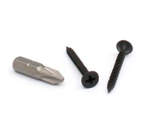 Tornillo volcanita 6 x 1 1/4 balde 1000 unidades+punta philips 2 Imporper