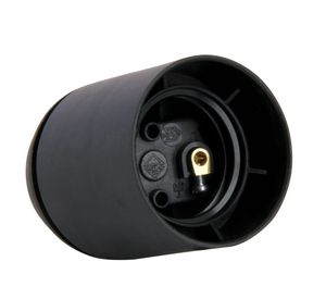 Potalámparas con tapa rosca negro Bticino