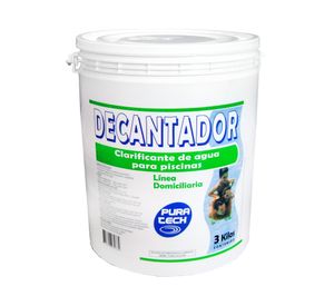 Decantador piscina 3 kg Pura tech