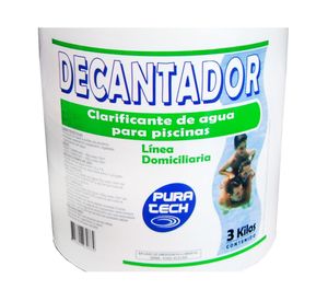 Decantador piscina 3 kg Pura tech