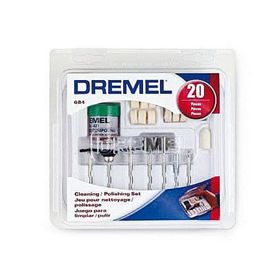 Kit para lijar y esmerilar 20 accesorios 684. Dremel