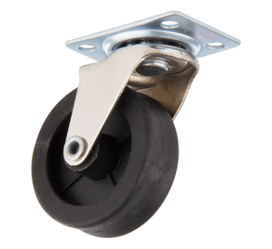 Rueda 40 mm cromada Gvm