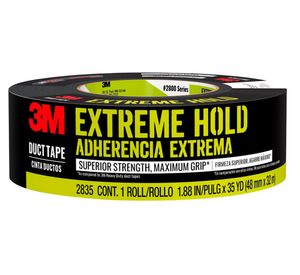 Cinta de tela duct tape Adherencia Extrema 48 mm x 32 m negro