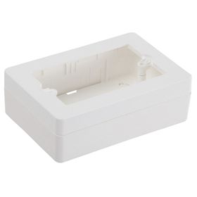 Caja derivación Chuqui 2 cuerpos blanco Schneider