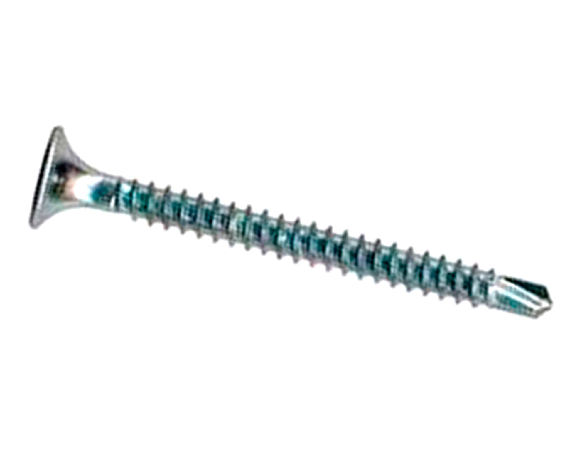 Tornillo volcanita punta broca 6x1 1000 un + Phillips #2 Imporper
