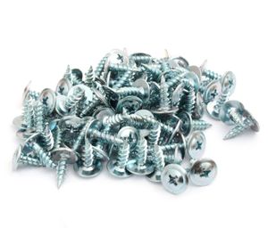 Autoperforante cabeza lenteja punta fina 8x1/2’’ 100unidades Mamut